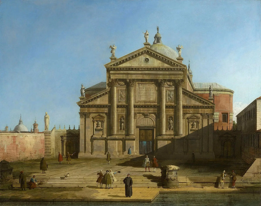 Venice: San Giorgio Maggiore Caprice - Canaletto