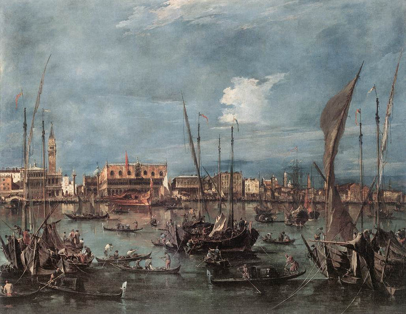 San Marco Körfezi'nden Venedik - Francesco Guardi