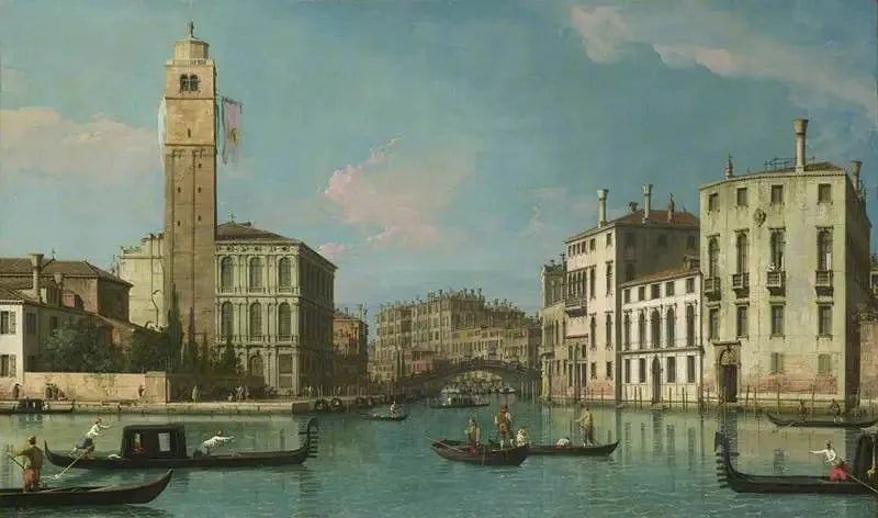 Venice : Cannaregio Ağzı - Canaletto