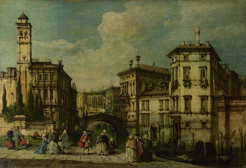 Venice : Cannaregio Giriş Kapısı - Francesco Guardi