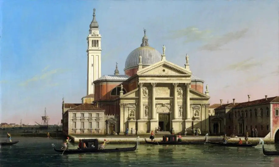 Venice: San Giorgio Maggiore Kilisesi - Canaletto