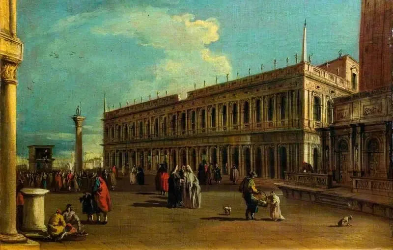 Venice : La Piazzetta - Canaletto