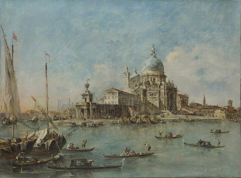 Venice: La Punta della Dogana - Francesco Guardi