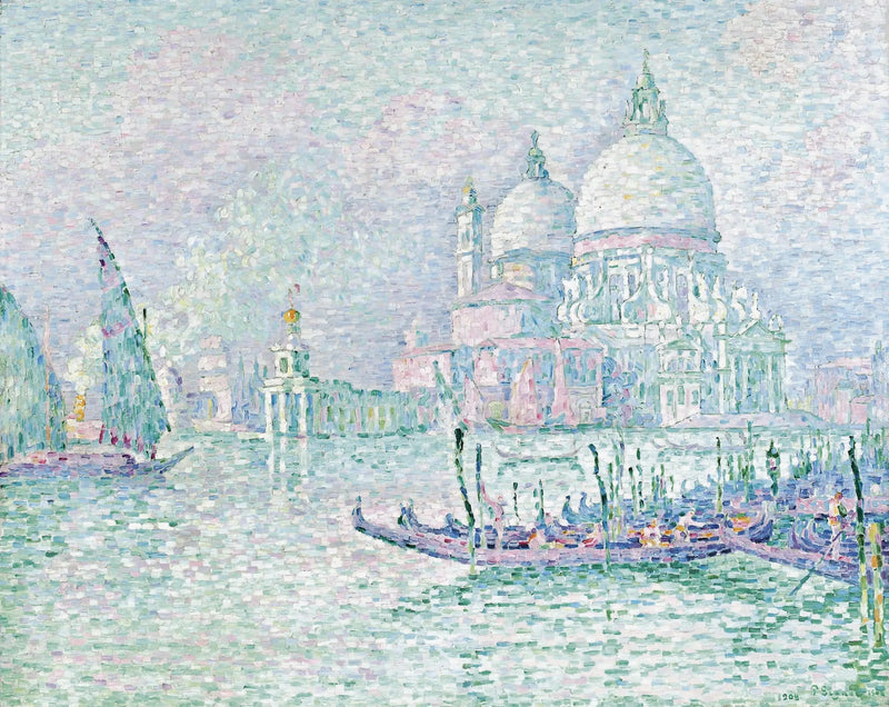 Venedik. Salute. Yeşil - Paul Signac