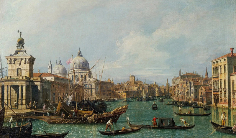 Venedik: Salute Büyük Kanalı'ndan Carità'ye - Canaletto