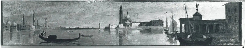 Venedik, Büyük Kanal - Jean-Baptiste Camille Corot