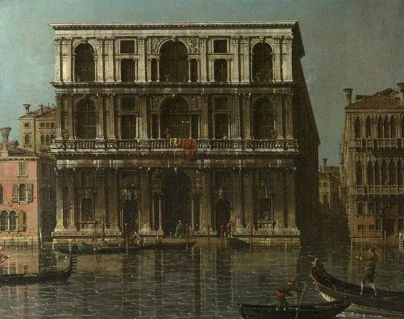Venice: Grimani Sarayı - Canaletto