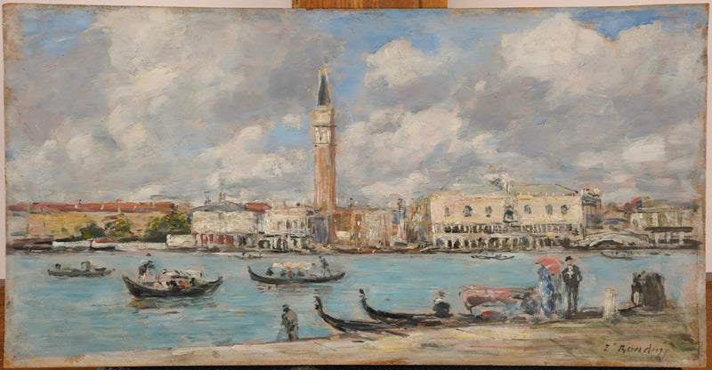 Venedik. San Giorgio - Eugène Boudin