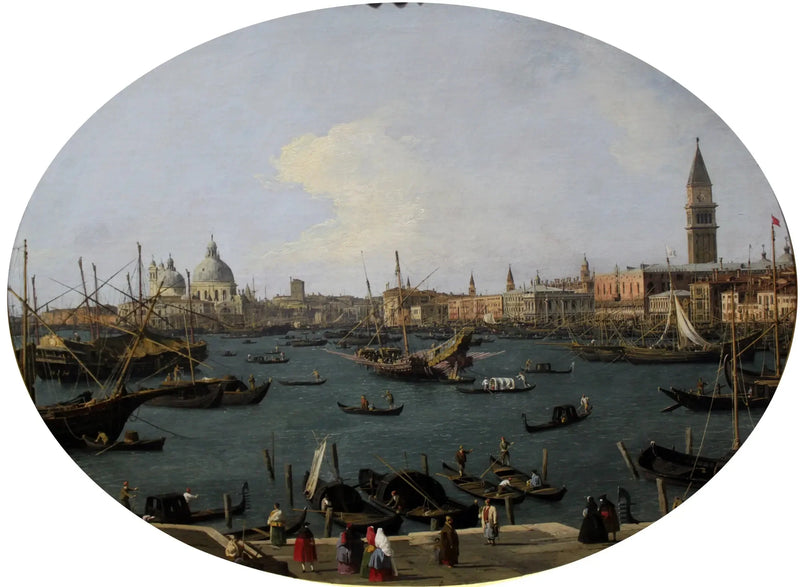 San Giorgio Maggiore'den Venedik Manzarası - Canaletto