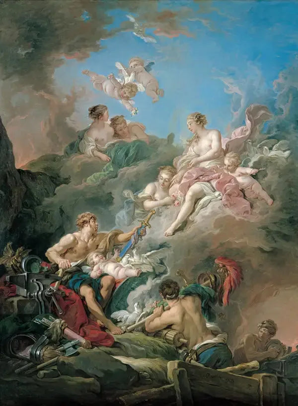 Vulcan Dövme Atölyesindeki Venüs - François Boucher