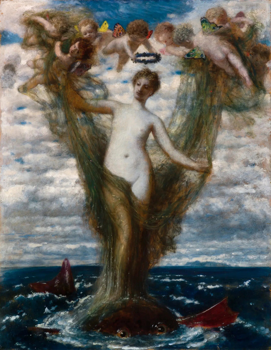 Venüs Anadyomene - Arnold Böcklin