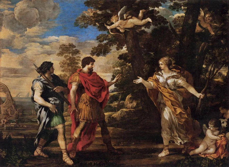 Venüs, Ene'ye görünürken - Pietro da Cortona