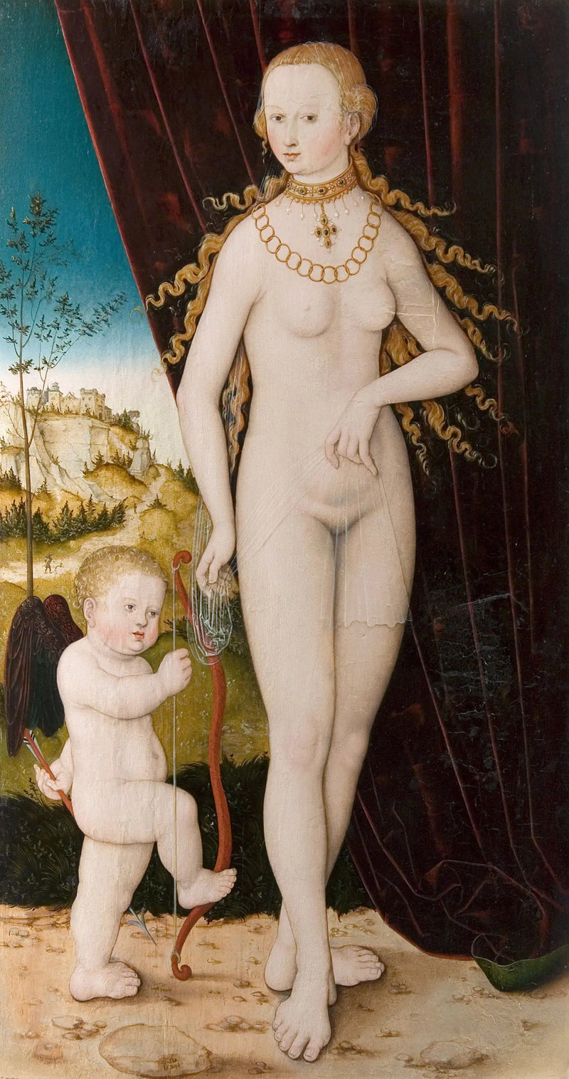 Venüs ve Kupido - Lucas Cranach the Elder