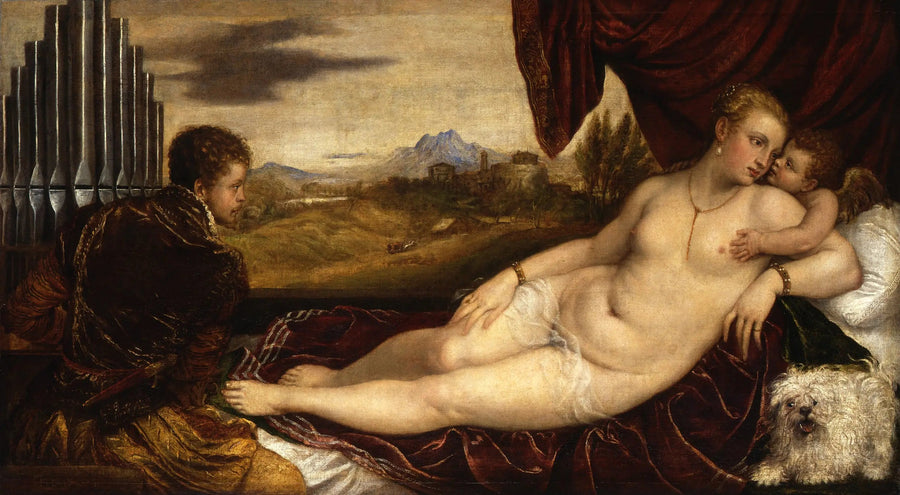Venüs ve orgcu - Titian