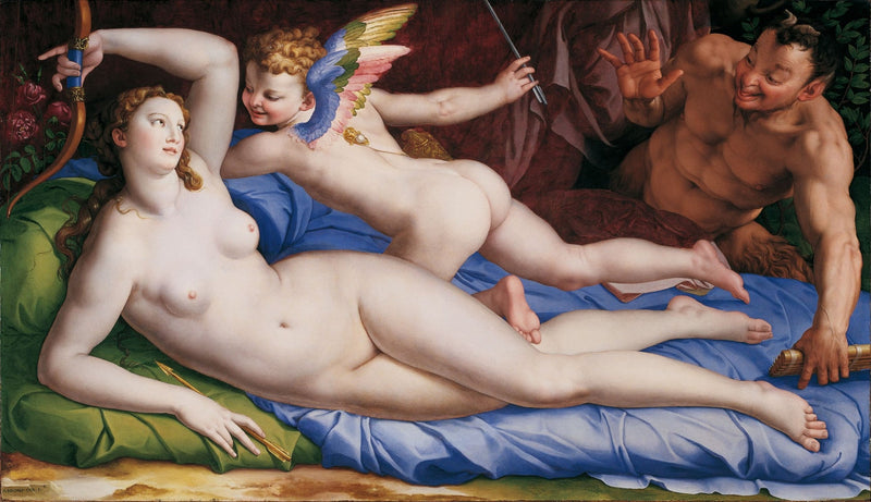 Venüs, Kupido ve Satürn - Bronzino
