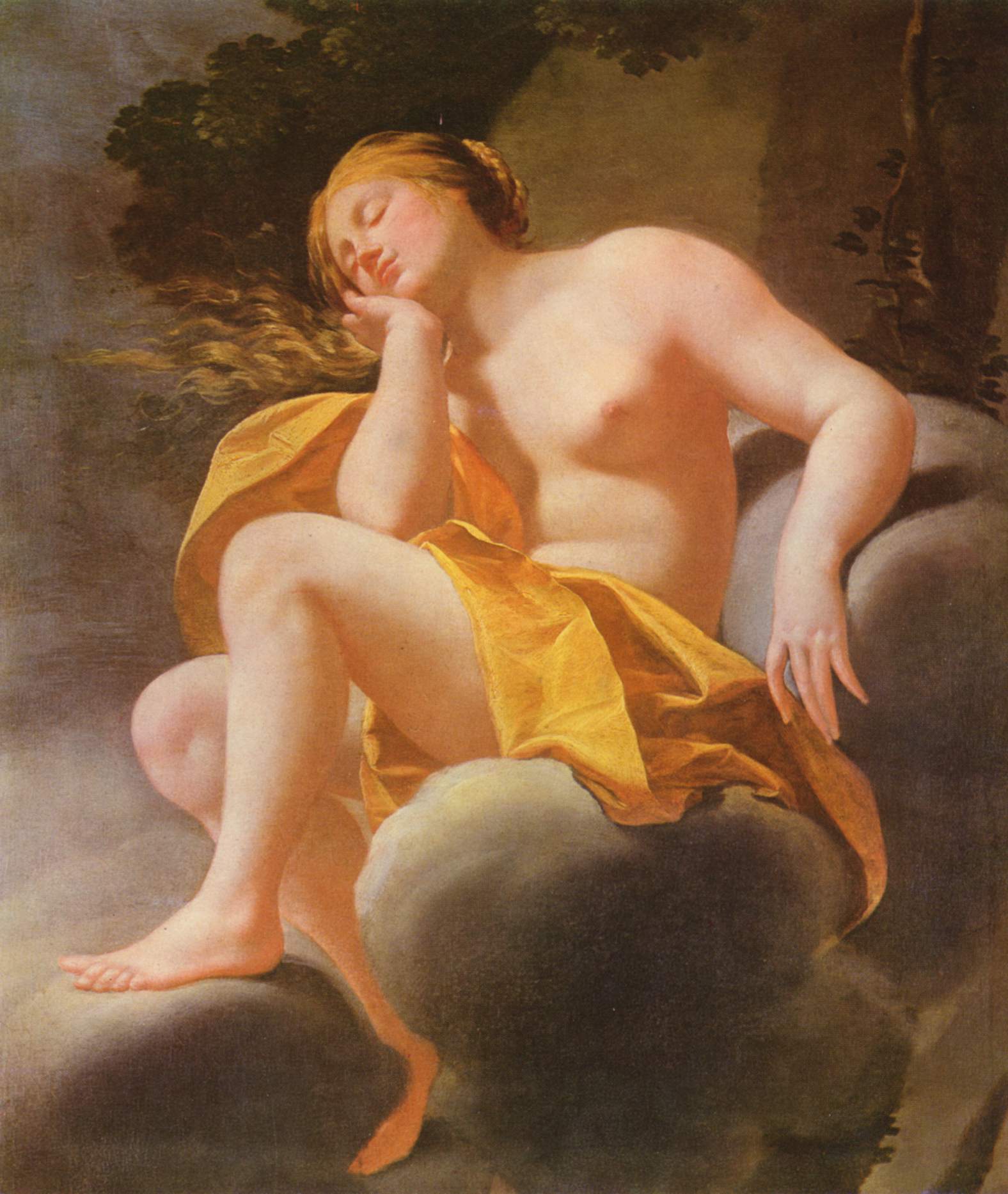 Vénus dormant sur les nuages - Simon Vouet - Alpha Reproduction