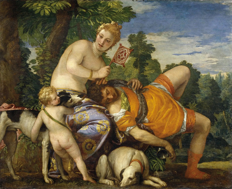 Venüs ve Adonis - Paul Véronèse