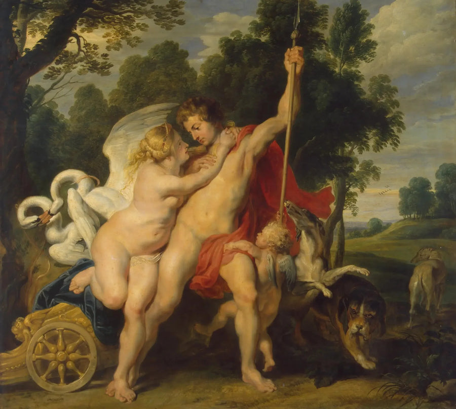 Venüs ve Adonis - Peter Paul Rubens
