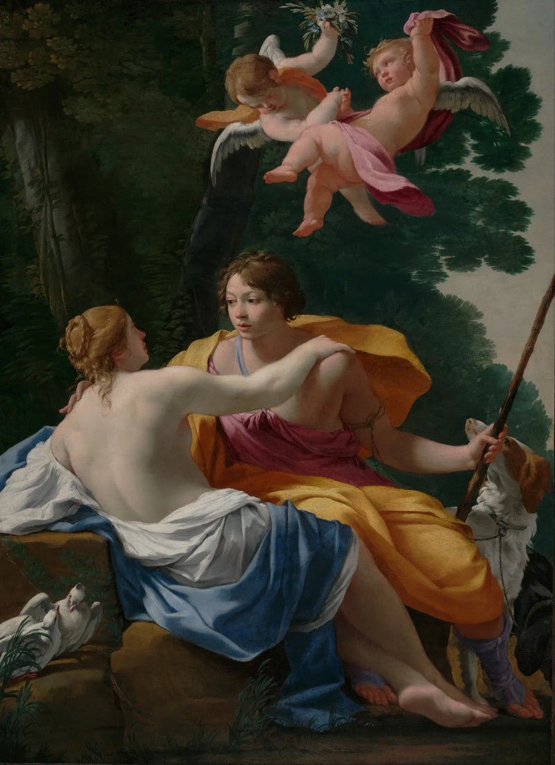 Venüs ve Adonis - Simon Vouet