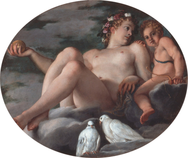 Venüs ve Kupido - Annibale Carracci