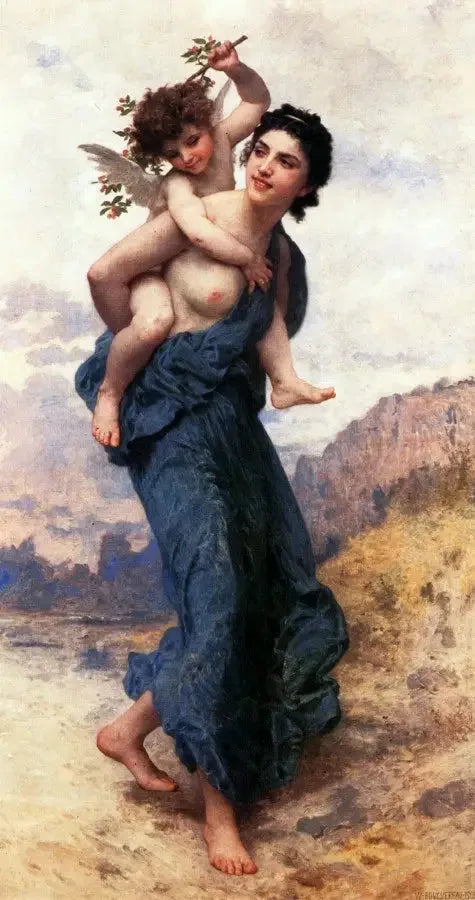 Venüs ve Cupid. - Bouguereau