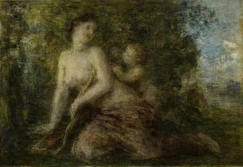 Venüs ve Kupido - Henri Fantin-Latour