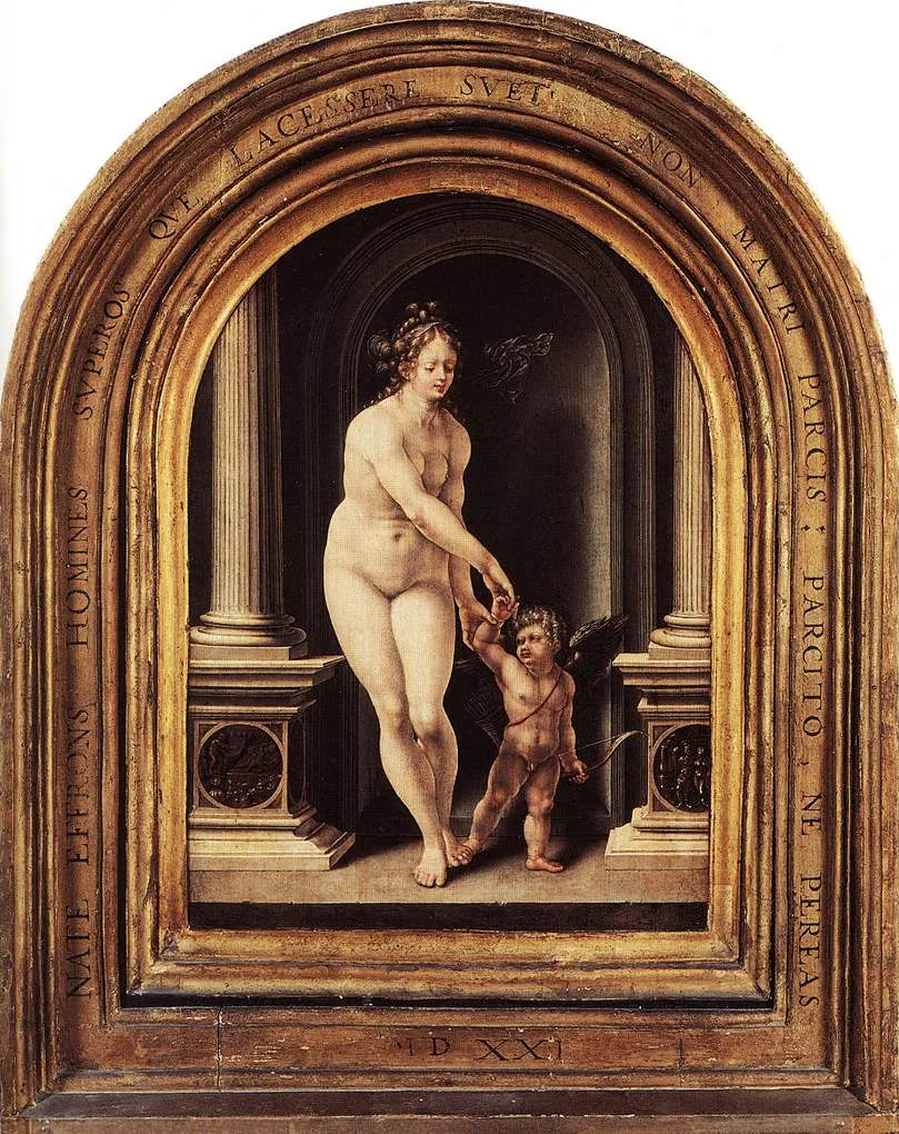 Venüs ve Kupido - Jan Gossaert