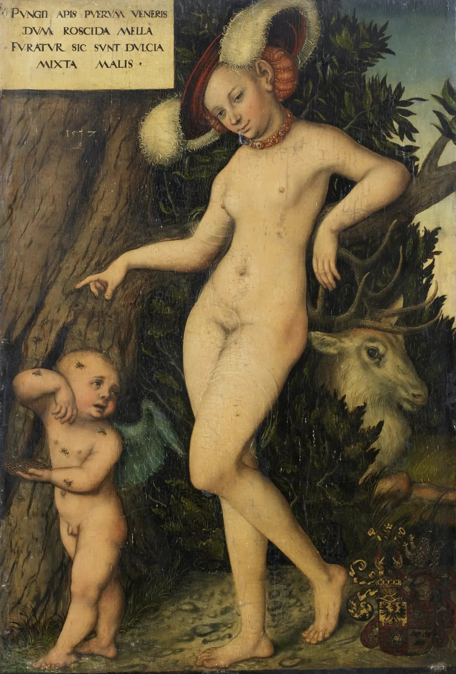 Venüs ve Kupido - Lucas Cranach the Elder