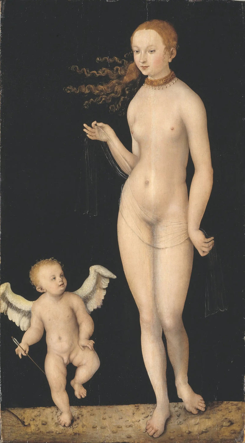 Venüs ve Kupidon - Lucas Cranach the Elder