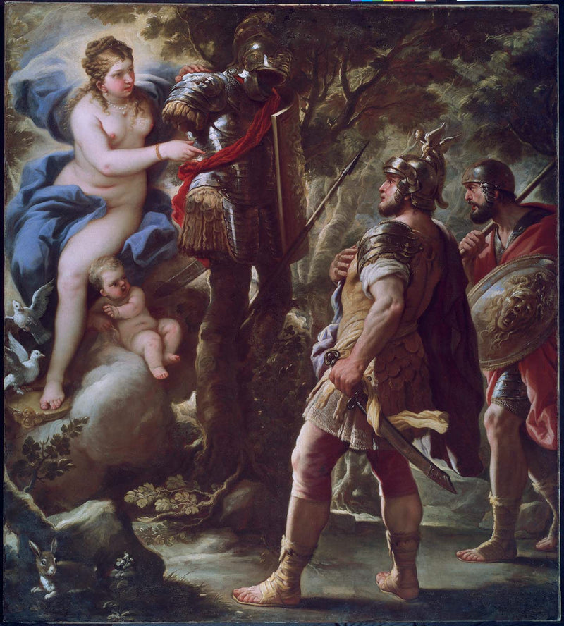 Venüs ve Enée - Luca Giordano