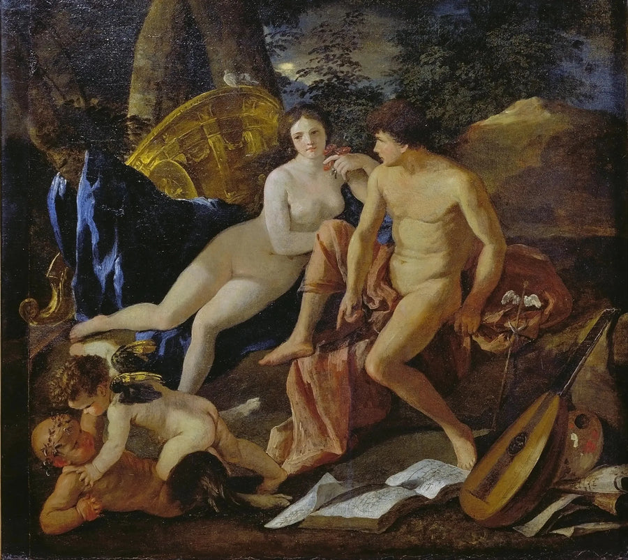 Venüs ve Merkür - Nicolas Poussin