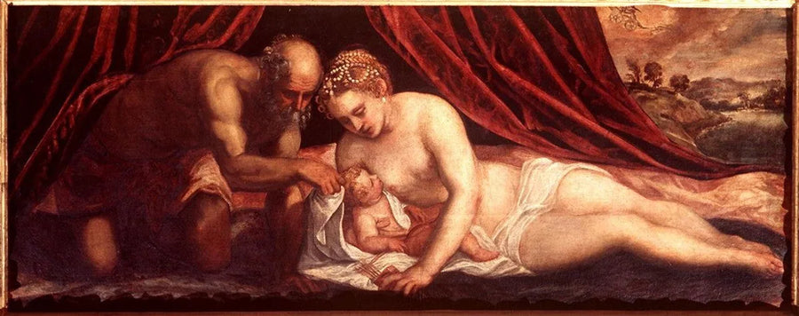 Venüs, Vulcan ve Kupido - Jacopo Tintoretto