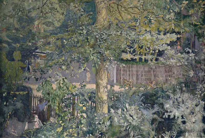 Verdure (Yapraklar. Meşe ve meyve satıcısı) - Édouard Vuillard