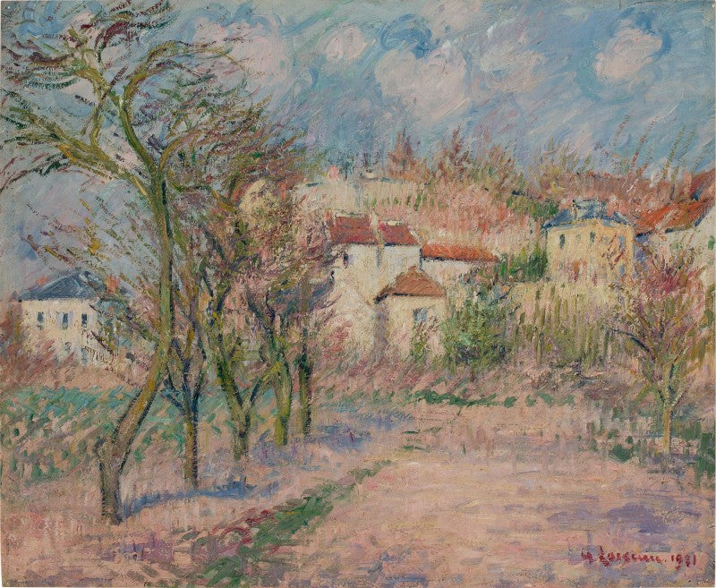 Verger à Hérouville (Seine-et-Oise) - Gustave Loiseau - Alpha Reproduction