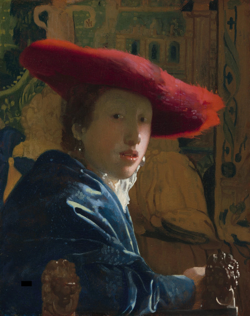 Kırmızı Şapkalı Kız - Johannes Vermeer