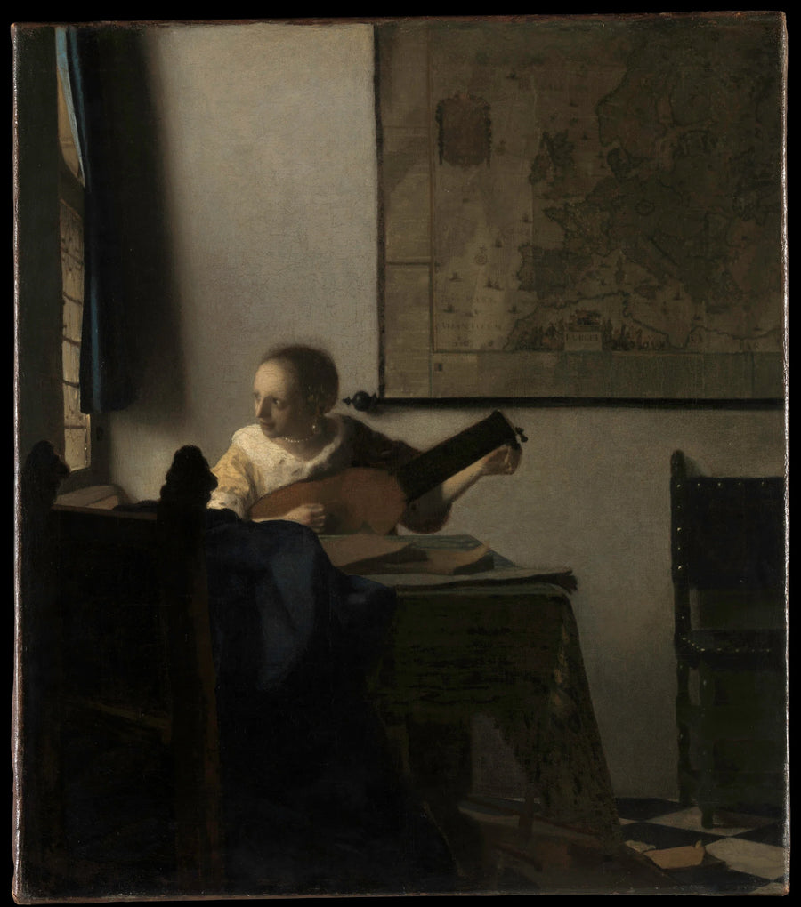 Liralı Kadın - Johannes Vermeer