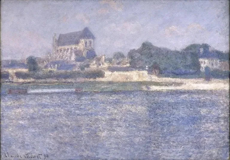 Vernon, güneş W1386 - Claude Monet