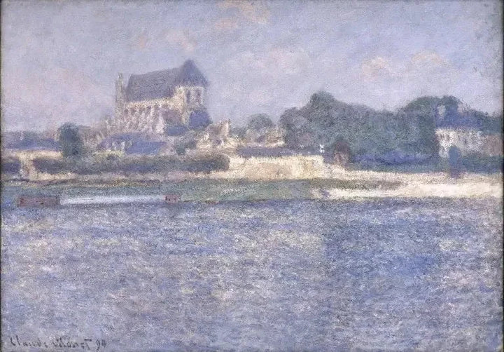 Vernon, güneş W1386 - Claude Monet