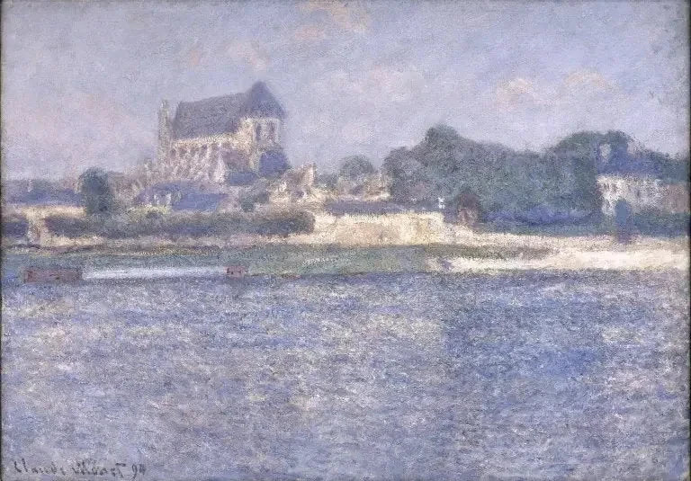Vernon, güneş - Claude Monet