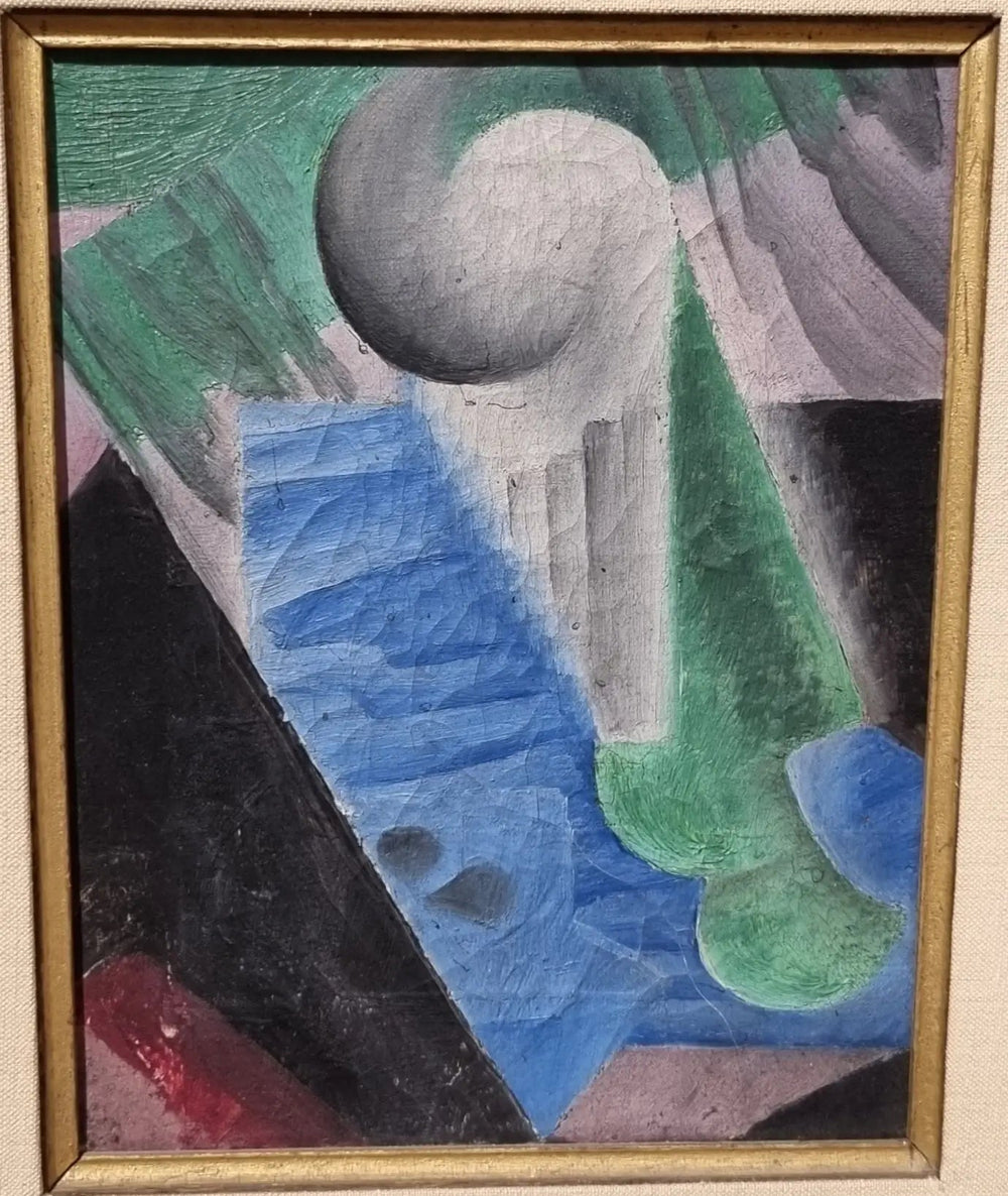 Verre de bière et carte à jouer - Juan Gris - Alpha Reproduction