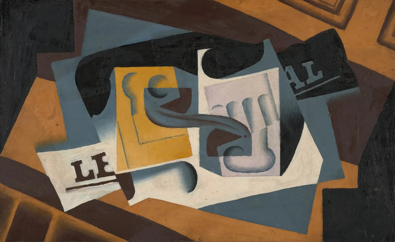 Cam ve gazete - Juan Gris