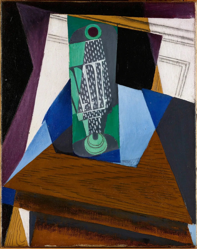 Cam Üzerinde Masa - Juan Gris