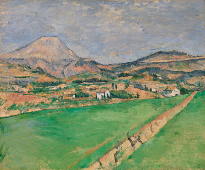 Kutsal Zafer Dağı'na Doğru - Paul Cézanne
