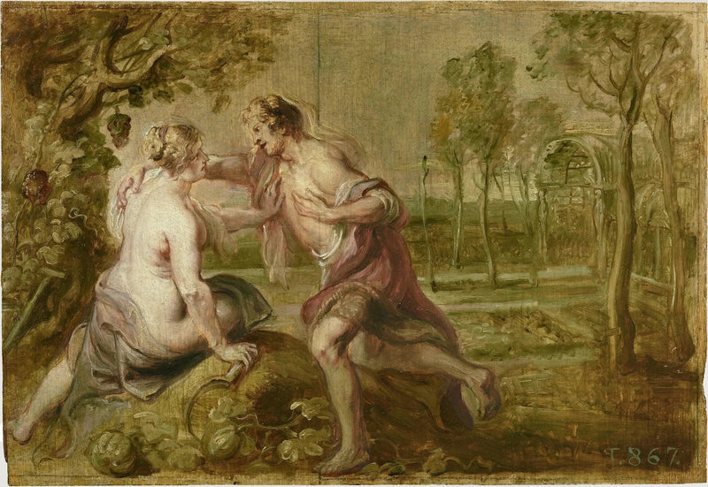 Vertumne ve Pomone - Peter Paul Rubens