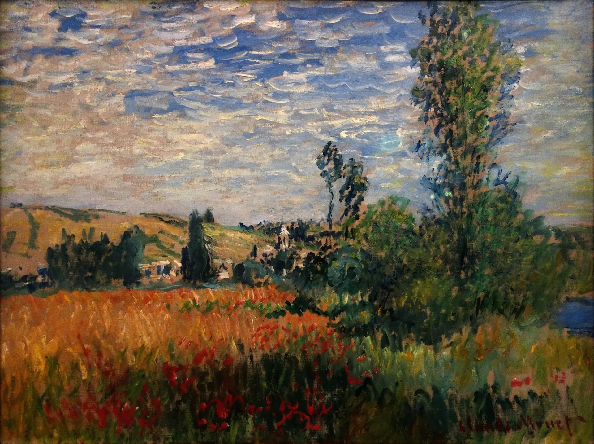 Vétheuil - Claude Monet image 1 tableau peint à l’huile sur toile