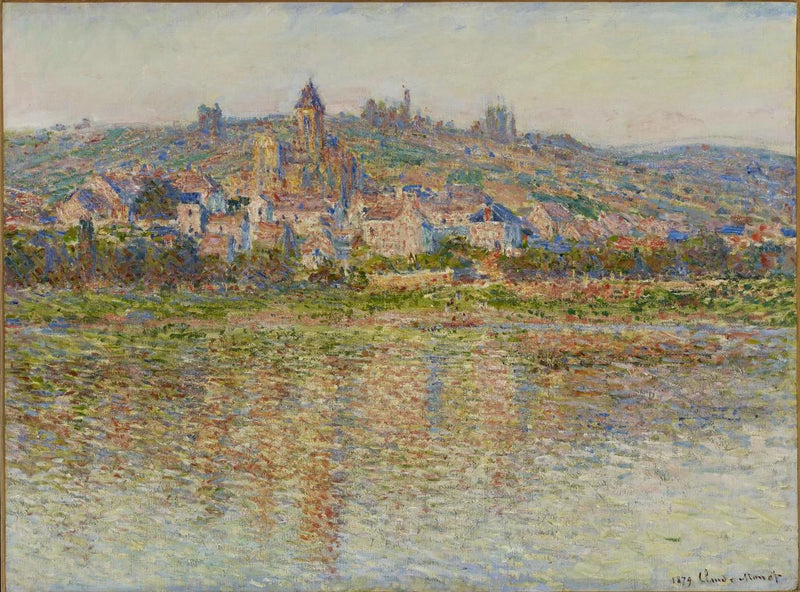 Yaz aylarında Vétheuil W534 - Claude Monet