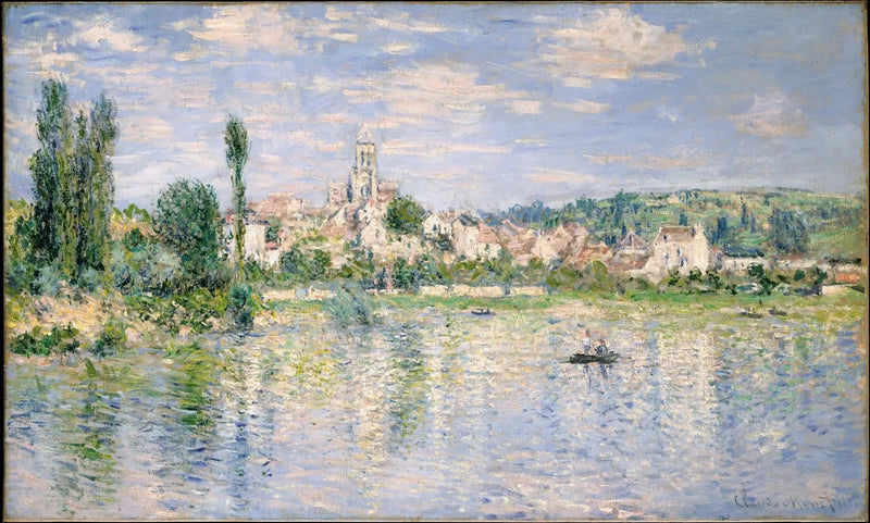 Yaz aylarında Vétheuil W605 - Claude Monet
