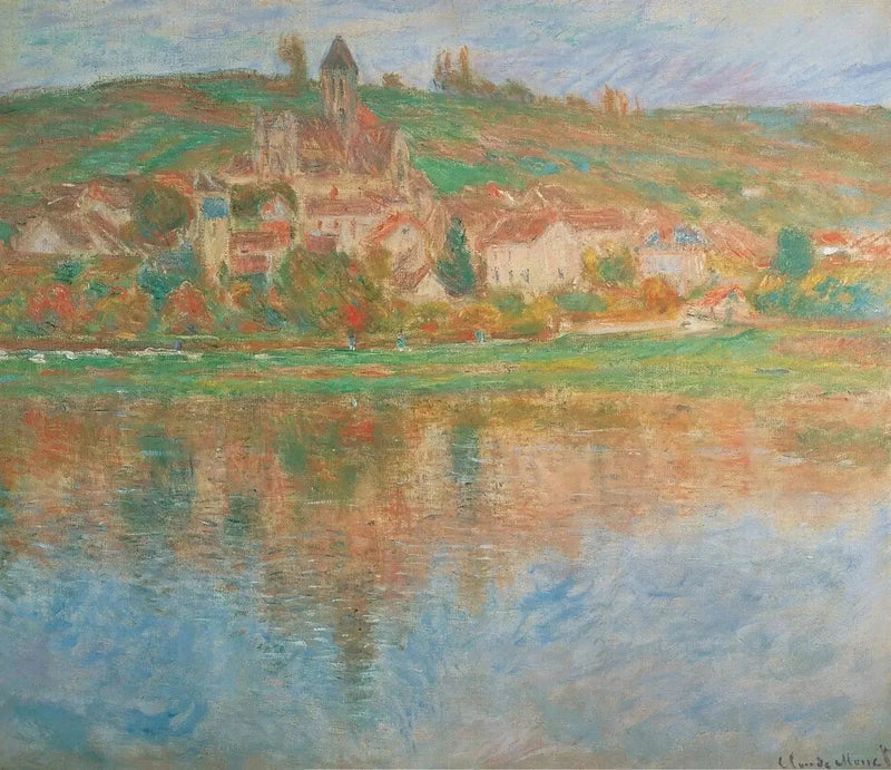 Seine Nehri'ndeki Vétheuil - Claude Monet
