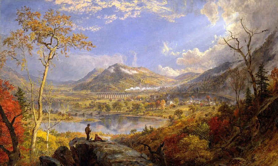 Starrucca Viyadüğü, Pennsylvania - Jasper Francis Cropsey
