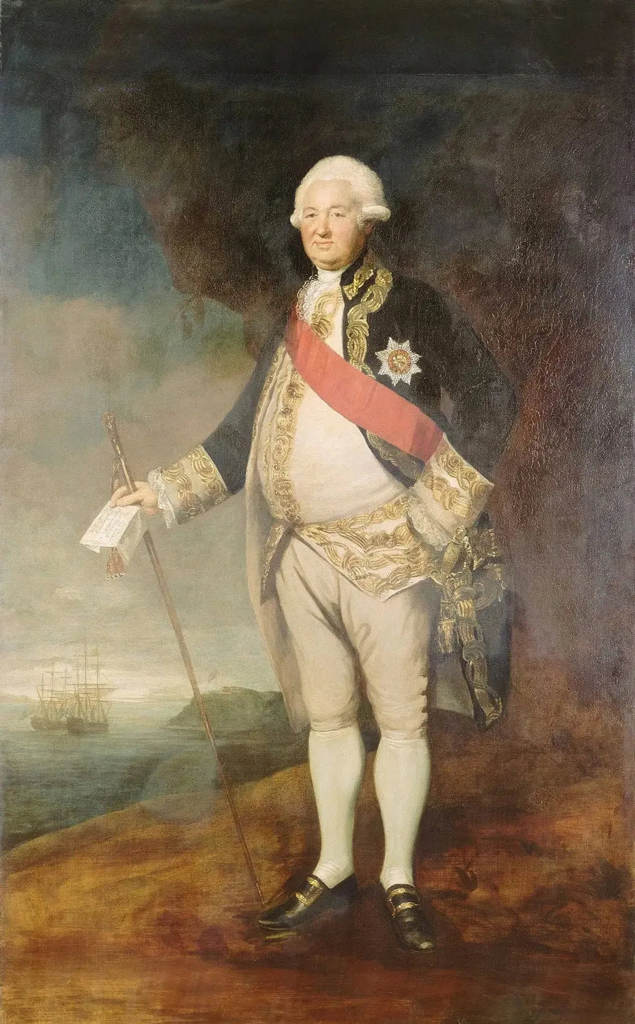 Vice-amiral Sir Edward Hughes, yaklaşık 1720 - 1794 - Joshua Reynolds